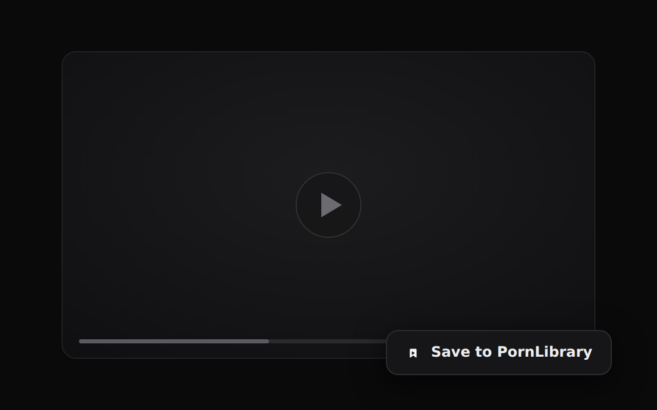 The PornLibrary Save button on a video page